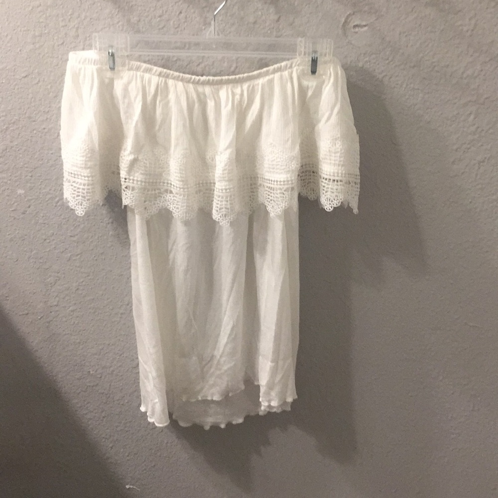 Xhilaration off the shoulder top